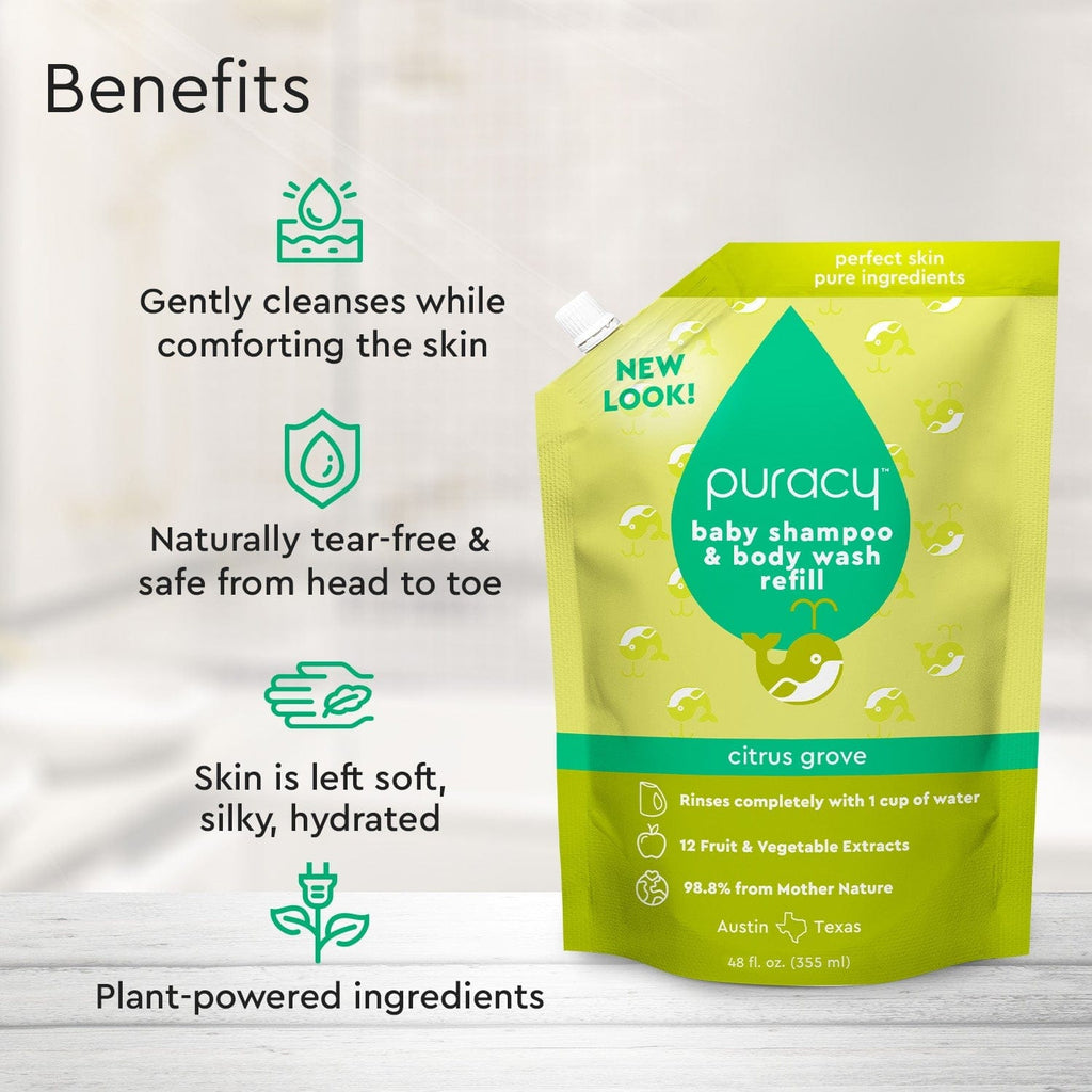 Baby Shampoo & Body Wash (Tear-Free) (OAIY)