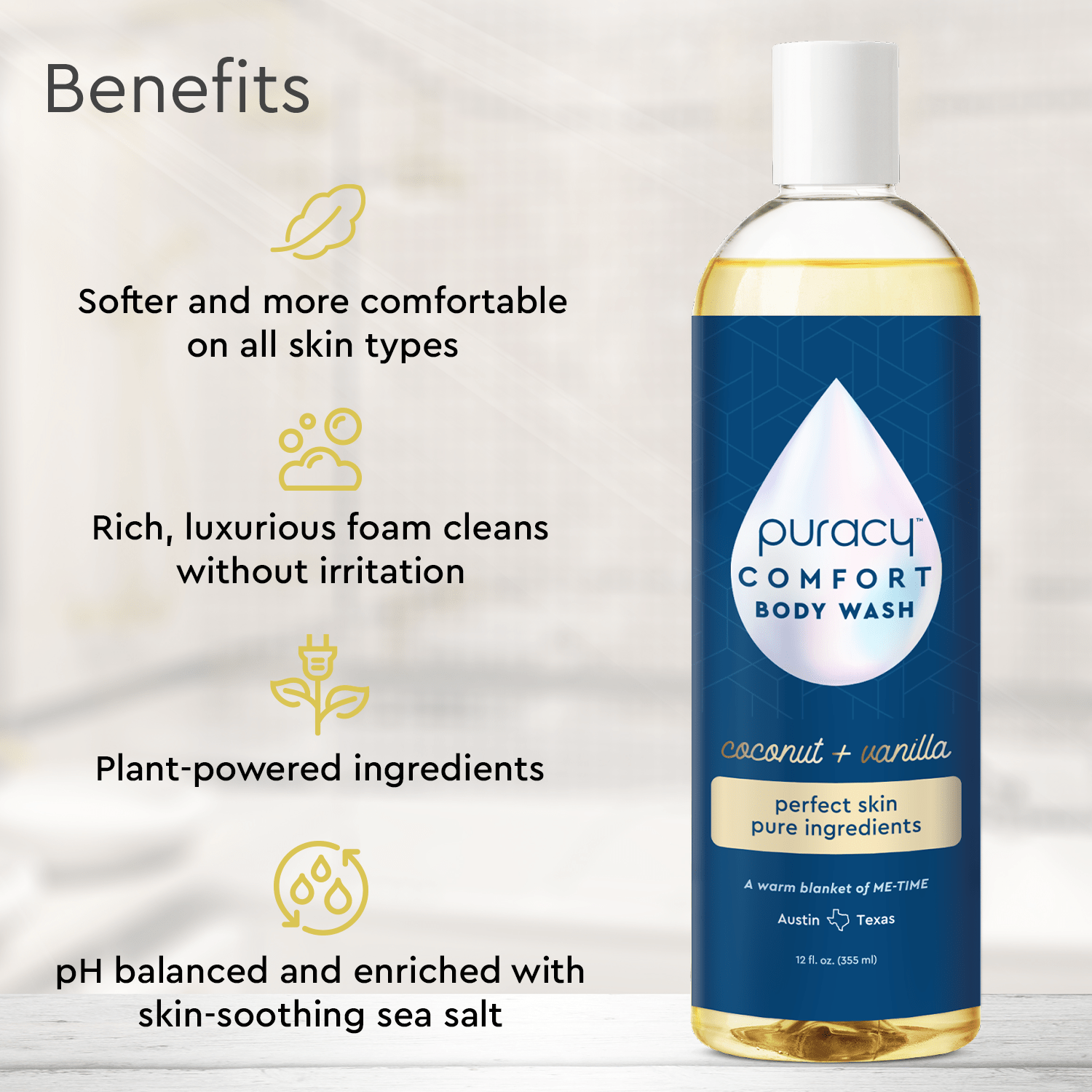 Body Wash (Acidified, PH Balanced) (QBA3)