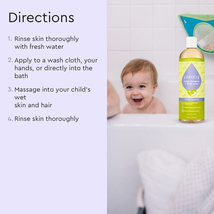 Baby Shampoo & Body Wash (Tear-Free) (WO29)