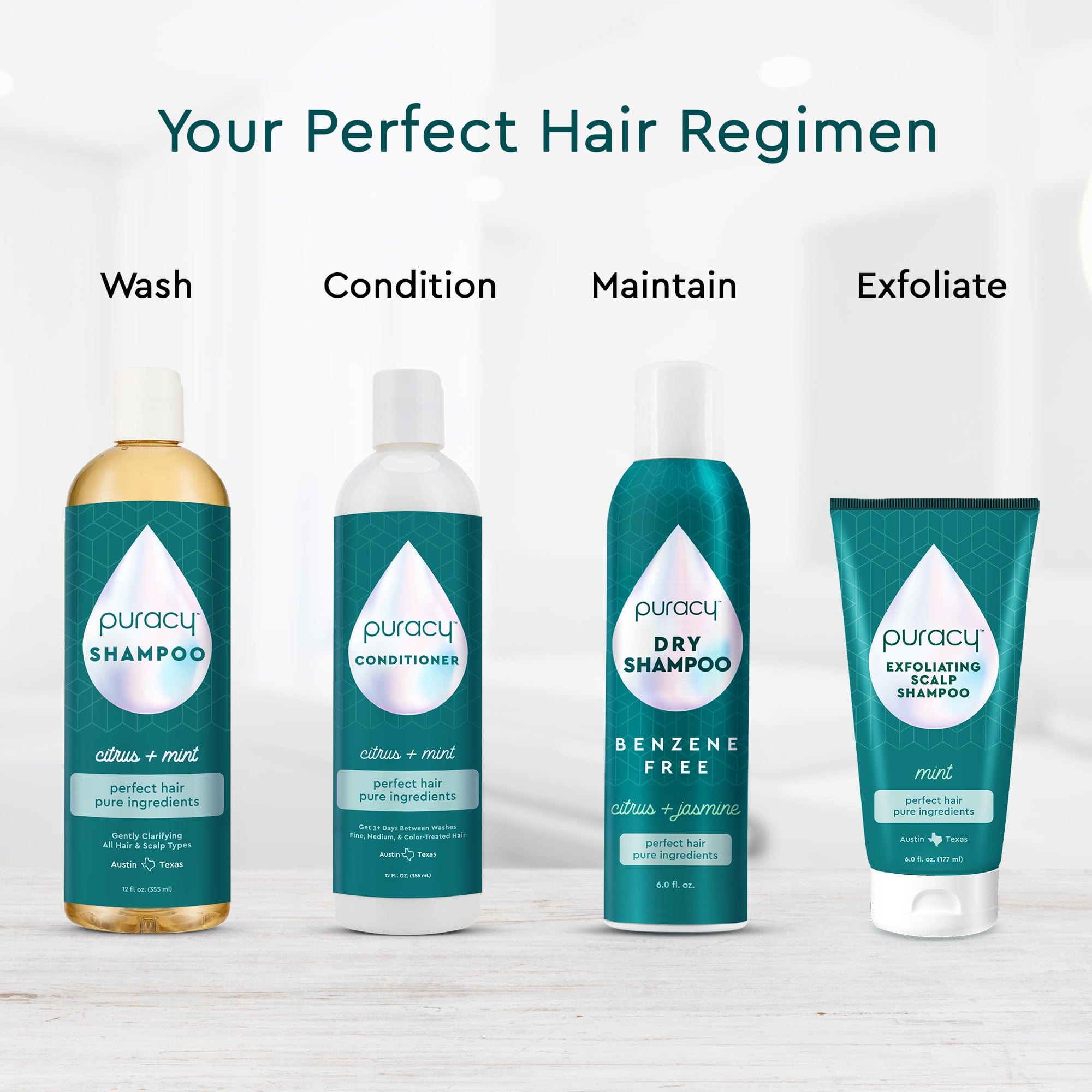 Dry Shampoo (Benzene & Silicone-Free, Color-Safe) (TA3G)