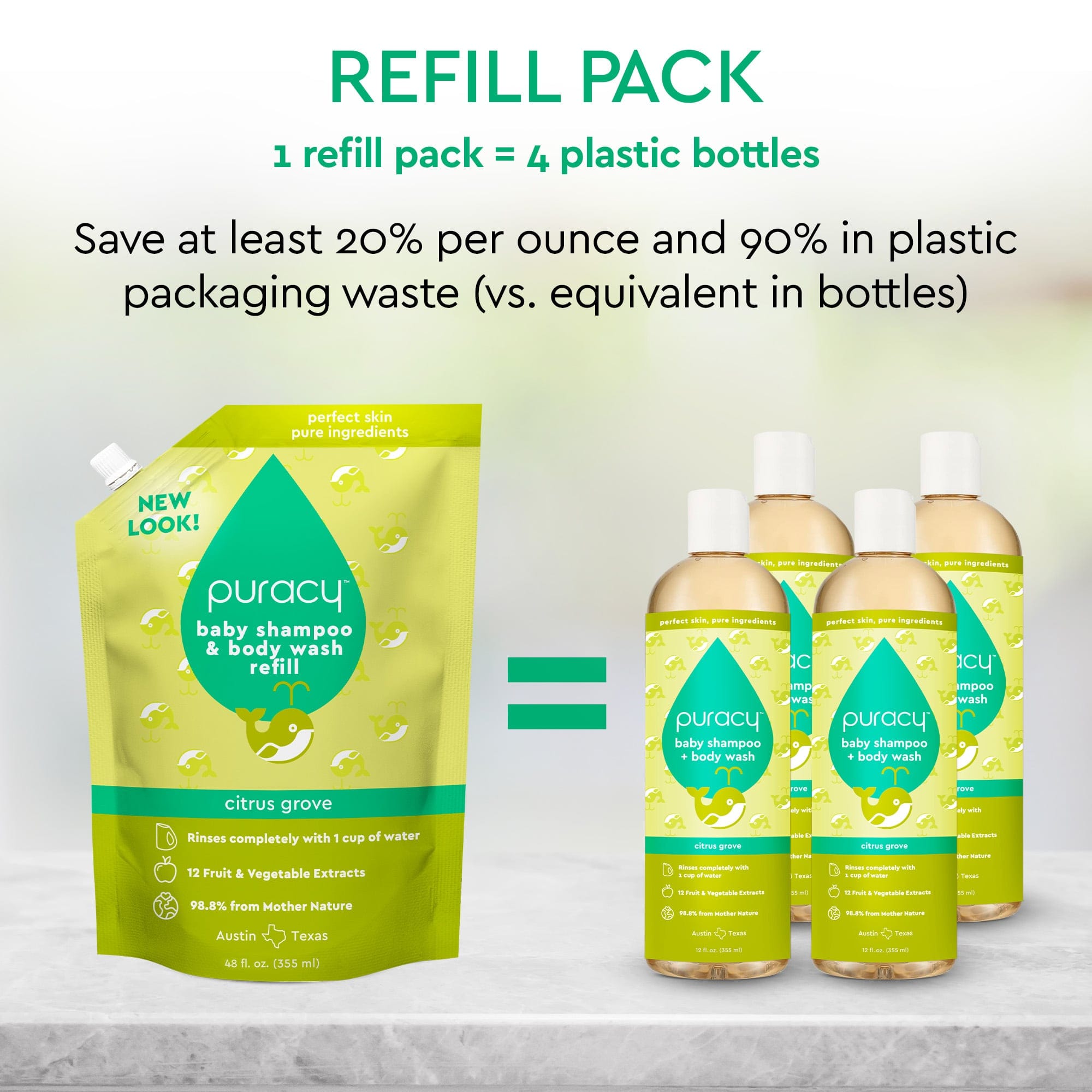 Baby Shampoo & Body Wash (Tear-Free) (OAIY)
